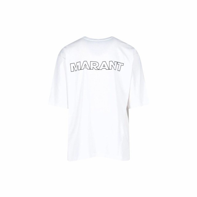 SALE／81%OFF】 ISABEL MARANT イザベルマラン WHITE Tシャツ メンズ