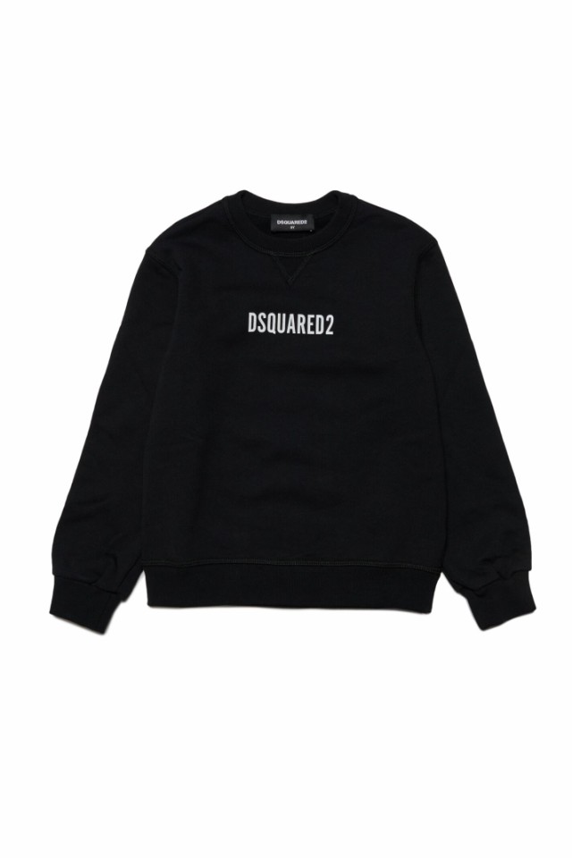 DSQUARED2 ディースクエアード ブラック Nero スウェット ボーイズ