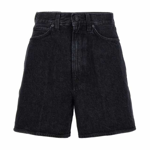 MADE IN TOMBOY メイドイントムボーイ Black Denim bermuda shorts ショーツ レディース 春夏2023  AISHASHORTBLACK 【関税・送料無料】｜au PAY マーケット