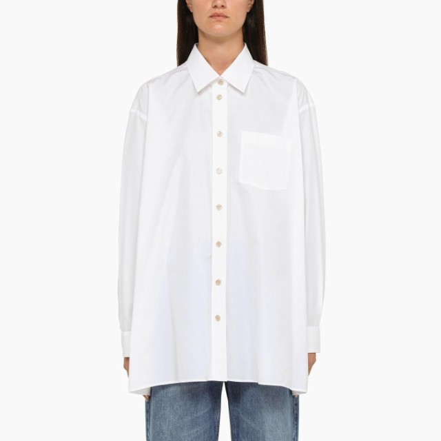 GUCCI グッチ ホワイト White シャツ レディース 秋冬2023 759790 ZAOXQ 9000 【関税・送料無料】【ラッピング無料】  ia｜au PAY マーケット