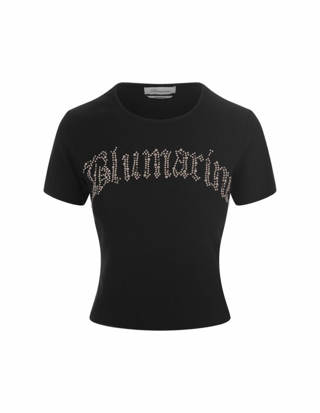 BLUMARINE ブルマリン ブラック Nero Tシャツ レディース 秋冬2023