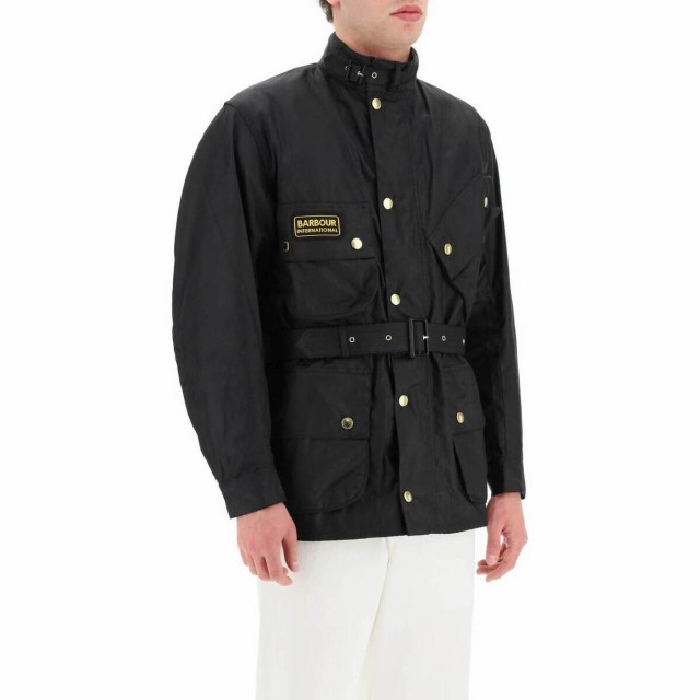 BARBOUR バブアー ブラック Nero Barbour international international original wax  jacket ジャケット メンズ 秋冬2023 MWX0004 【関税｜au PAY マーケット