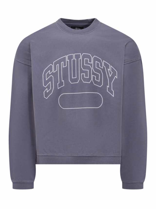 STUSSY ステューシー ニットウェア メンズ 秋冬2023 118536 WASHEDBLUE