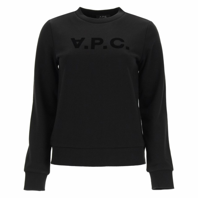 A.P.C アー ペー セー Nero A.p.c. v.p.c. flock logo sweatshirt ニットウェア レディース 秋冬2022  COFAX F27644 【関税・送料無料】【｜au PAY マーケット