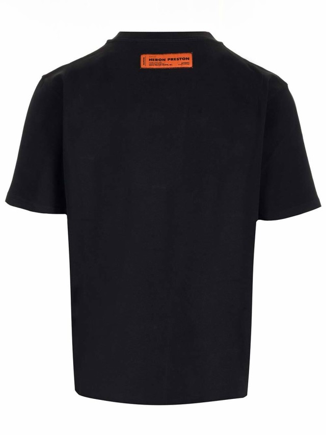 HERON PRESTON ヘロン プレストン ブラック Nero Tシャツ メンズ 秋冬