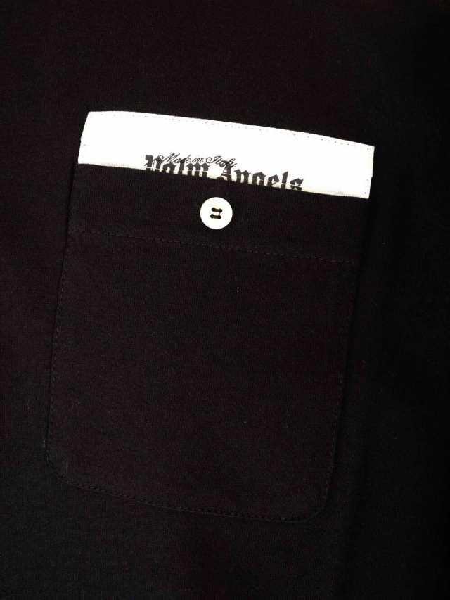 PALM ANGELS パーム エンジェルス ホワイト White Tシャツ メンズ 秋冬2023 PMAA088E23JER0011003  【関税・送料無料】【ラッピング無料】｜au PAY マーケット