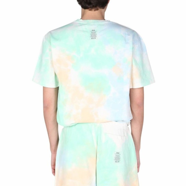 MSGM エムエスジーエム マルチカラー MULTICOLOR Tシャツ メンズ 春夏