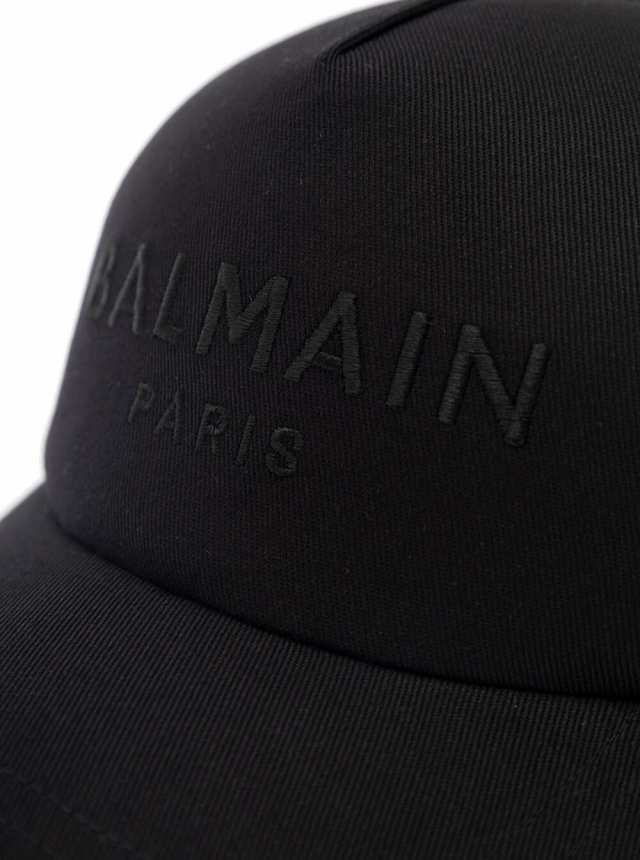 BALMAIN バルマン ブラック Black 帽子 メンズ 秋冬2023