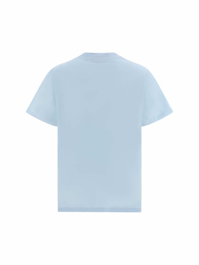 GANNI ガニー ブルー LIGHT BLUE Tシャツ レディース 秋冬2023 T3533