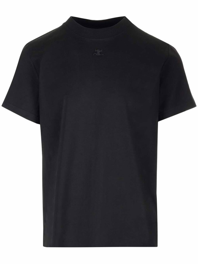 COURREGES クレージュ ブラック Black Tシャツ メンズ 秋冬2023 323JTS008JS0071 9999  【関税・送料無料】【ラッピング無料】 ia｜au PAY マーケット