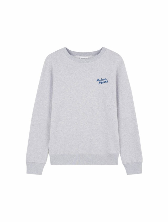 MAISON KITSUNE メゾン キツネ トレーナー メンズ 秋冬2023 LM00313KM0001 H120 LIGHT GREY  MELANGE 【関税・送料無料】【ラッピング無料｜au PAY マーケット