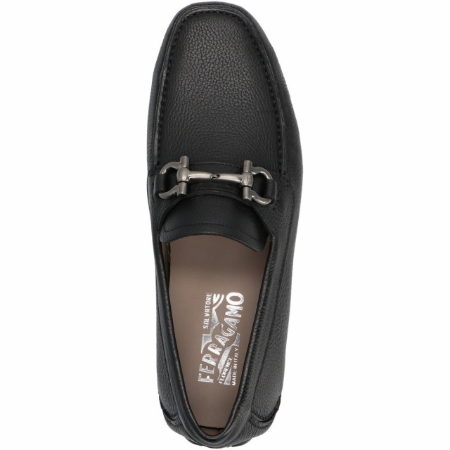 FERRAGAMO フェラガモ Black Parigi new loafers ローファー メンズ 秋冬2023 0755610NERO  【関税・送料無料】【ラッピング無料】 ju｜au PAY マーケット