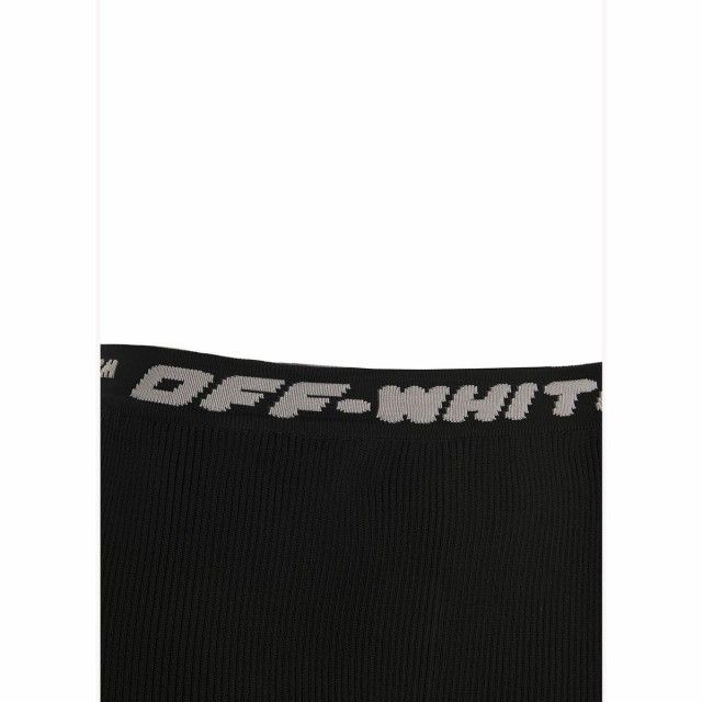 OFF WHITE オフホワイト Black Logo trousers パンツ レディース 秋冬