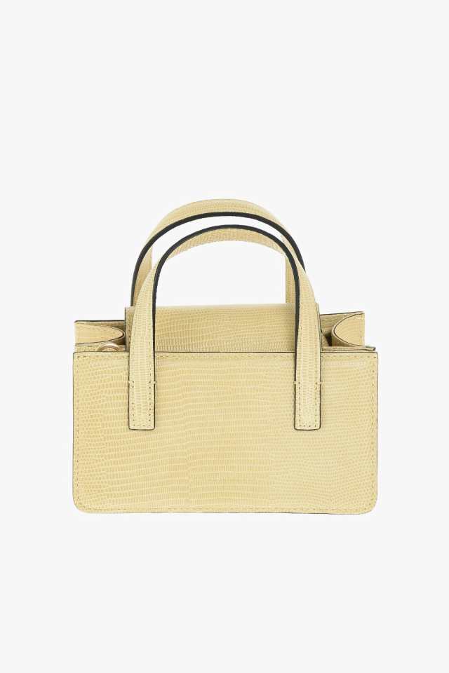 MARGE SHERWOOD マージシャーウッド Beige バッグ R802262/BEIGELIZARD レディース LIZARD PRINTED  LEATHER SQUARE MINI HAND BAG 【関税｜au PAY マーケット