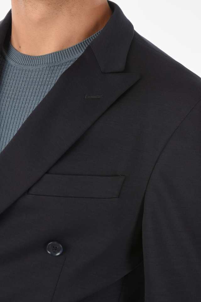 CORNELIANI コルネリアーニ Blue ジャケット 83XZ30 9168800 001 メンズ CC COLLECTION DOUBLE-BREASTED RESET BLAZER WITH SIDE SPLITS - aquapolis.com.pt CORNELIANI コルネリアーニ Blue ジャケット 83XZ30 9168800 001 メンズ CC COLLECTION DOUBLE-BREASTED RESET BLAZER WITH SIDE SPLITS - aquapolis.com.pt