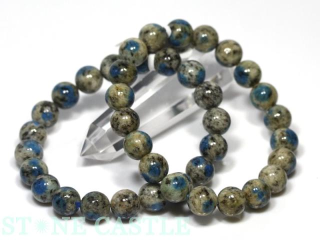 ☆高品質☆【天然石 ブレスレット】ヒマラヤK2ストーン (約11〜11.5mm) 6,630円