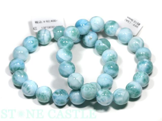 ☆高品質☆【天然石 ブレスレット】ラリマー (3A) (約12〜12.5mm) パワーストーン 母の日 ギフト