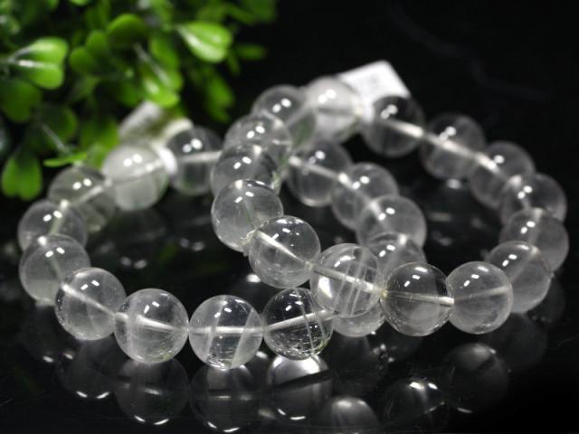 ☆高品質☆【天然石 ブレスレット】レムリアン水晶 (ロシア産) (約13〜13.5mm) (ケース付) パワーストーン 母の日 ギフト