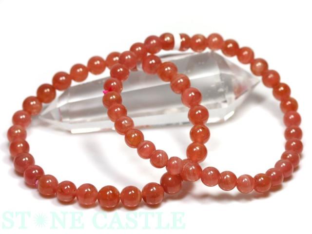 ☆高品質☆【天然石 ブレスレット】ペルー産インカローズ (3A) (約6.5〜7mm) パワーストーン 母の日 ギフトの通販は