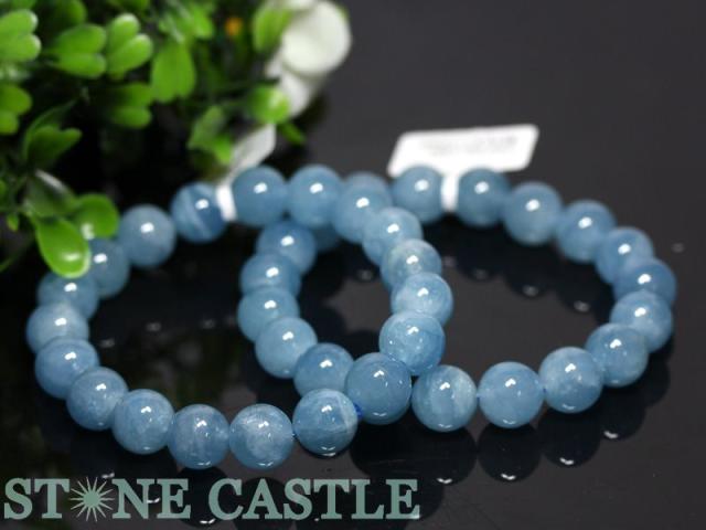 ☆高品質☆【天然石 ブレスレット】アクアマリン(3A) (約11.5〜12mm) パワーストーン 母の日 ギフトの通販は 14,430円