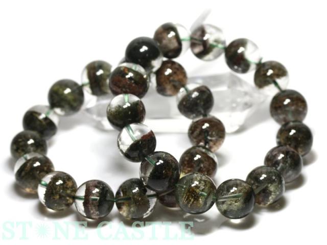 ☆高品質☆【天然石 ブレスレット】ガーデンクォーツ (3A) (約15〜15.5mm) (ケース付) パワーストーン 母の日 ギフト