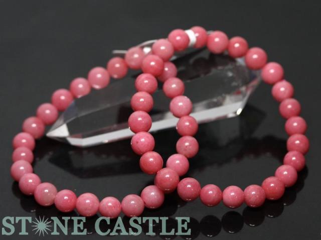 ピンクオパール ブレスレット 12mm 17cm 天然石 パワーストーン