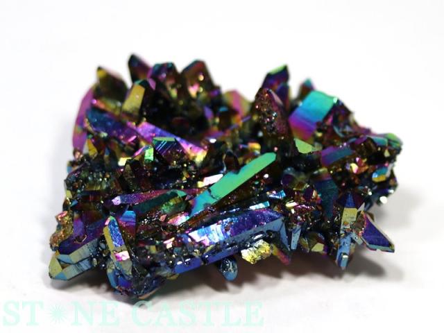 ☆原石一点物☆【原石】ブラックアクアオーラクラスター (アーカンソー産) No.35