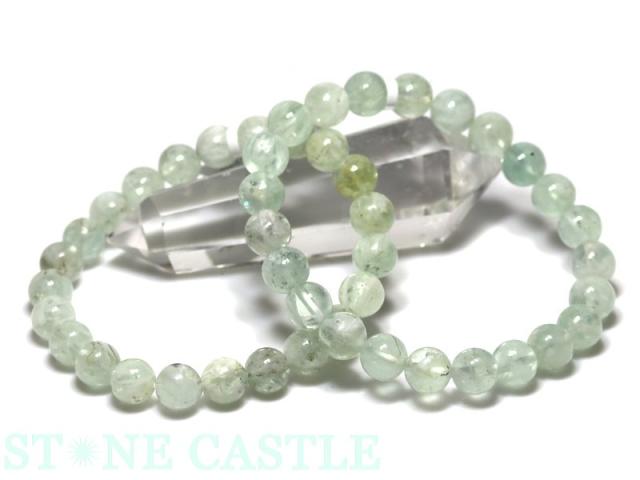 ☆高品質☆【天然石 ブレスレット】エンジェルフェザーフローライト (2A) (約8〜8.5mm) 母の日 ギフトの通販は