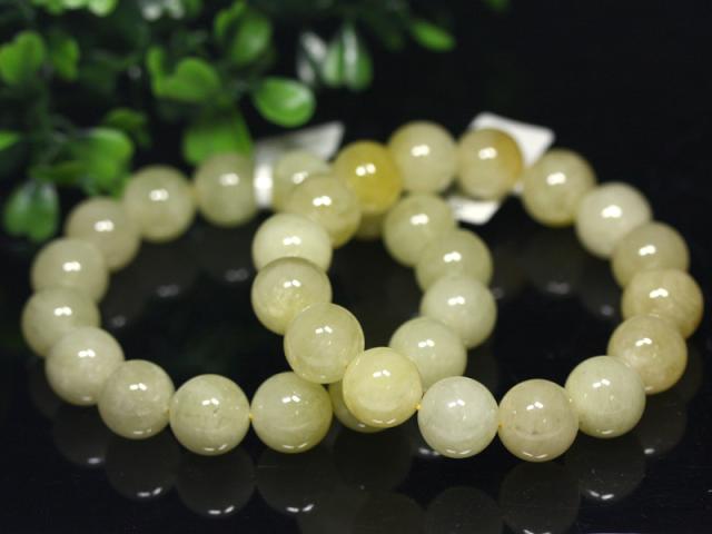 ☆高品質☆【天然石 ブレスレット】ゴールデンダンビュライト (2A) (約13〜13.5mm) (鑑別済) パワーストーン 母の日 ギフト