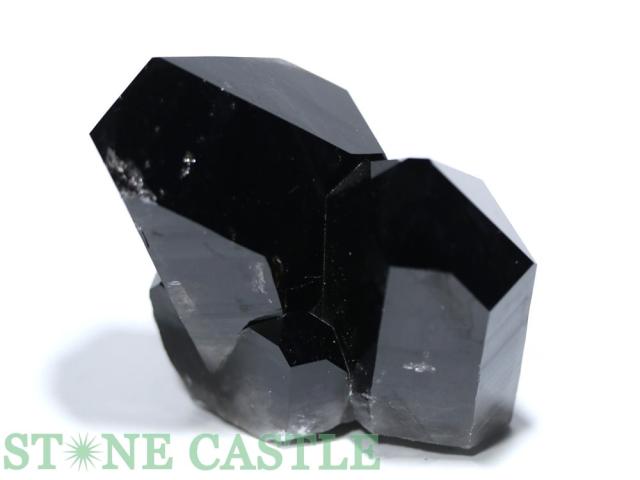 ☆一点物☆【原石】黒水晶クラスター (EX) (アーカンソー産) No.24  