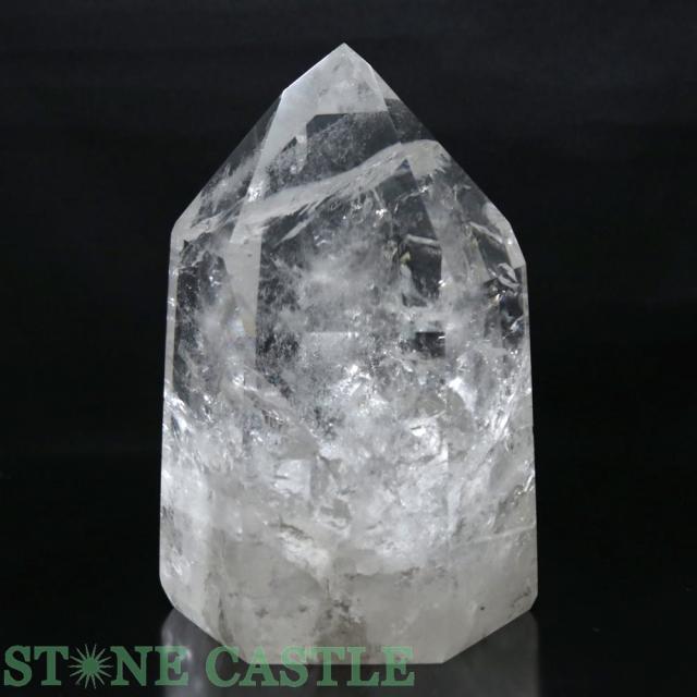 ☆一点物☆【置き石】ポイント型 レムリアン水晶 (レインボー入り) (特大) 9.35kg No.98 天然石 パワーストーンの通販は