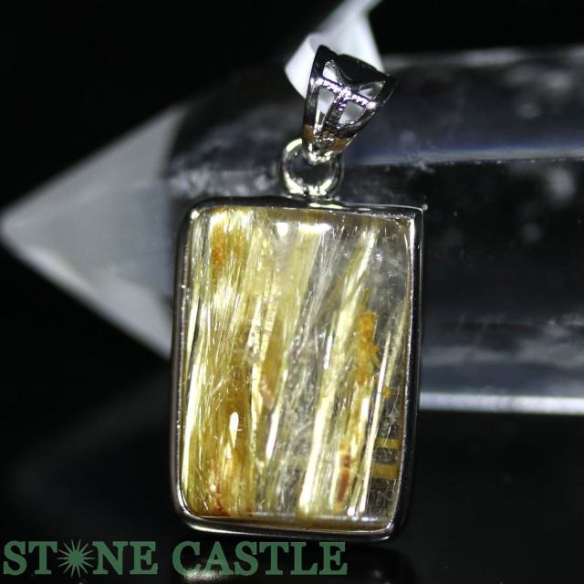 ☆一点物☆【ペンダント】極太タイチンルチルクォーツ (5A) No.06 天然石 パワーストーンの通販は 7,830円