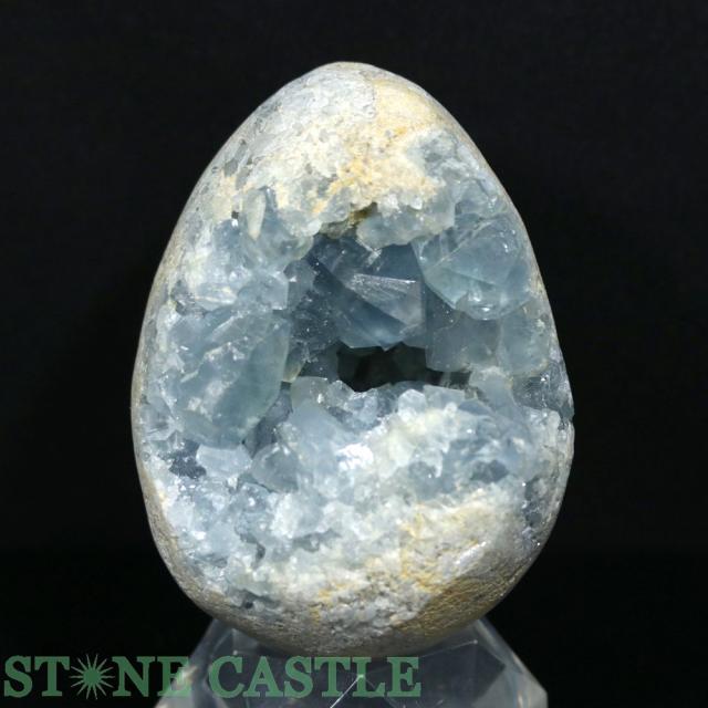 特大！セレスタイト卵 お値下げ不可\u203c︎高品質 セレスタイト 卵 虹あり！ セレスタイト卵型 約