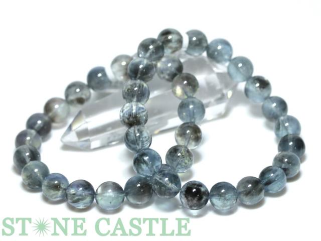 ☆高品質☆【ブレスレット】カラーチェンジアクアマリン (5A) (約10〜10.5mm) (ケース付) 天然石 パワーストーンの通販は