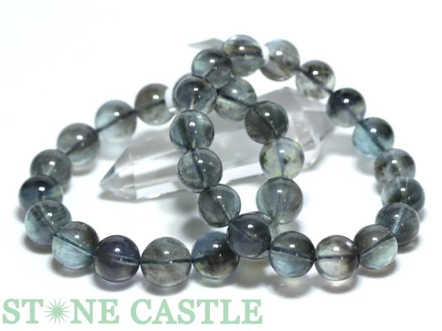 【高品質】【一点物】カイヤナイト ブレスレット 大玉 12-12.5mm 希少 高品質】【一点物】カイヤナイト ブレスレット 大玉 12-12.5mm