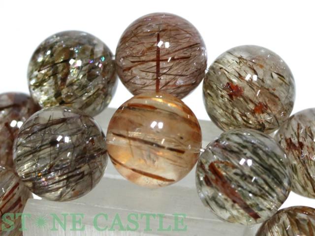 ☆高品質☆【ブレスレット】ブラックタイチンスーパーセブン (3A) (約