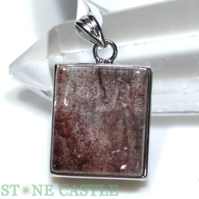 ☆一点物☆【ペンダント】スーパーセブン (5A) スクエア型 No.66 天然石 パワーストーンの通販は