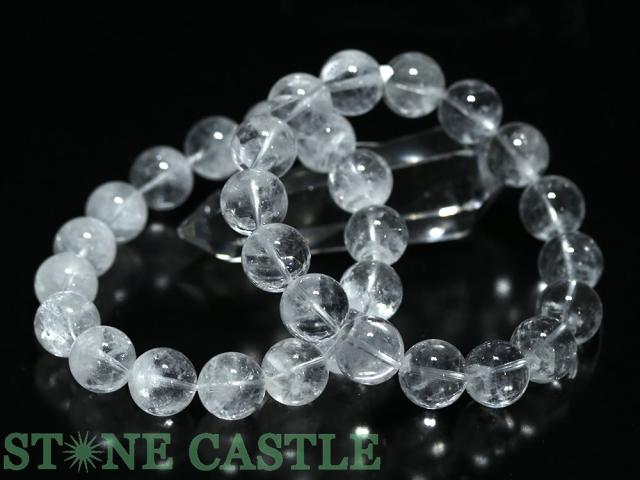 ☆高品質☆【ブレスレット】アイリスクォーツファントム (2A) (約13.5〜14mm) 天然石 パワーストーン