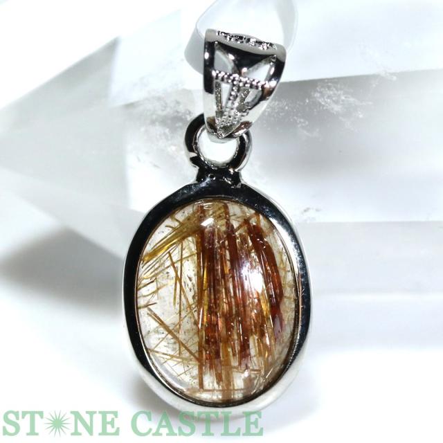 ☆一点物☆【ペンダント】タイチンルチルキャッツアイ No.57 天然石 パワーストーンの通販は