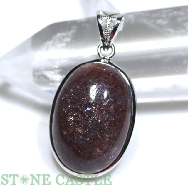 ☆一点物☆【ペンダント】ブラッドショットアイオライト (3A) (sv925) No.78 天然石 パワーストーン