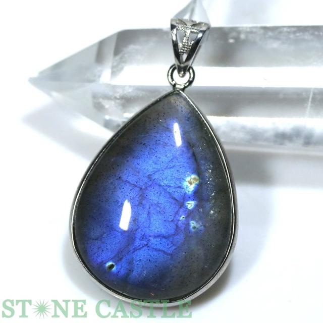 ☆一点物☆【ペンダント】ブラックラブラドライト (スペクトロライト) (3A) (フィンランド産) No.11 天然石 パワーストーンの通販は