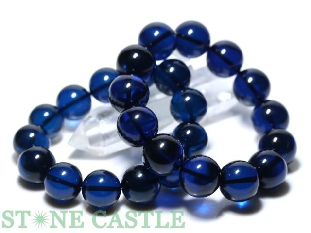 【再販】14kgfサファイアブルーアンバーブレスレット 再販】14kgfサファイアブルーアンバーブレスレット