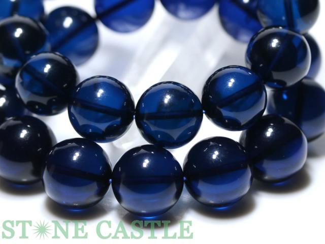 ☆高品質☆【ブレスレット】サファイアブルーアンバー (琥珀