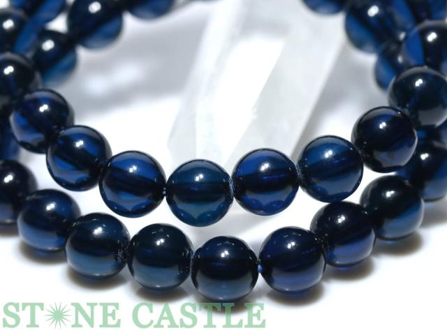 ☆高品質☆【ブレスレット】サファイアブルーアンバー (琥珀