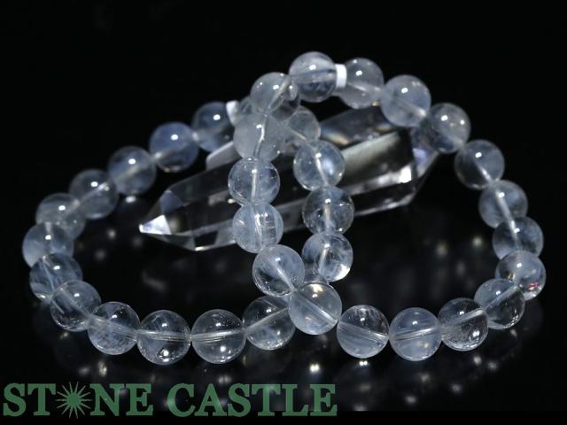 ☆高品質☆【天然石 ブレスレット】エンジェルラダークォーツ (5A) (約11〜11.5mm) (ケース付)