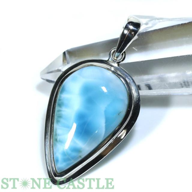 ☆一点物☆【天然石 ペンダント】ラリマー (3A) No.08