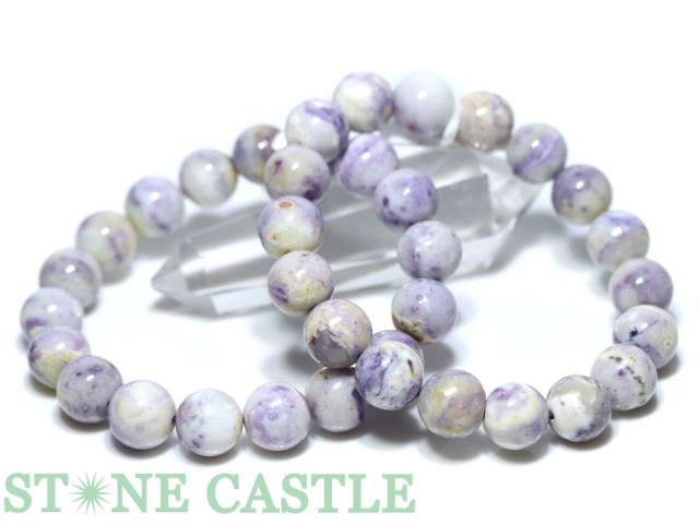 ☆高品質☆【天然石 ブレスレット】ティファニーストーン (2A) (約12〜12.5mm)の通販は