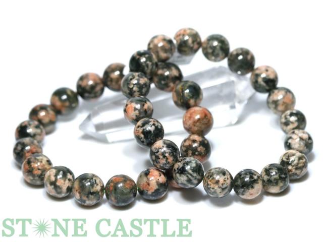 天然石 グリーンルチルクォーツ11.5〜12mm玉ブレスレット 内周18.7cm パワーストーン 天然石 最高級 高透明 グリーンルチル ルチルクォーツ