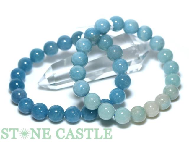 ☆高品質☆【天然石 ブレスレット】アセンションストーン (トロレアイト) (ブラジル産) (約9.5〜10mm)