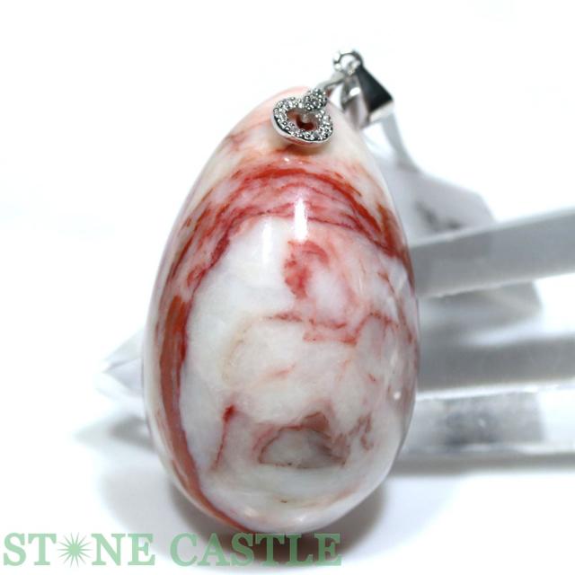 ☆ペンダント一点物☆【天然石 ペンダント】シナバー (辰砂) (3A) (sv925) No.52の通販は